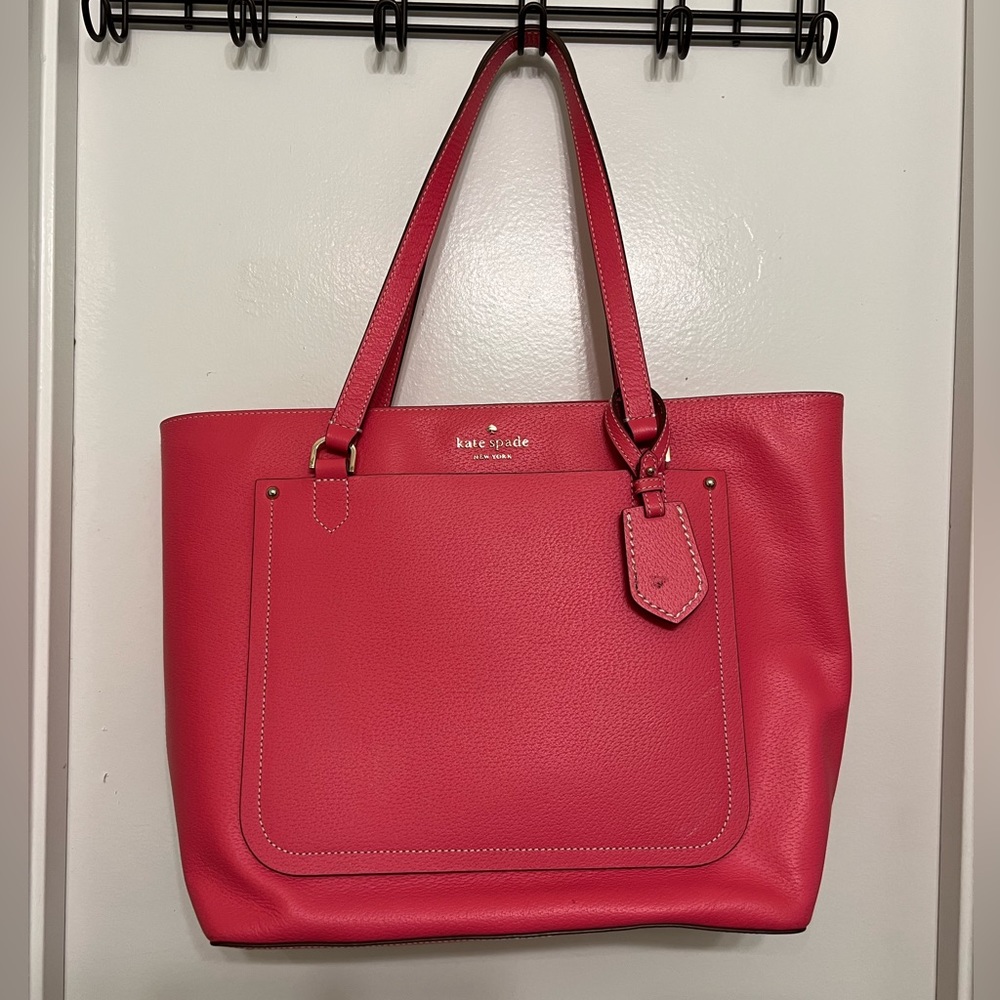 Bright Pink Kate Spade Tote Purse